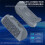 Wireless Keyboard for PS5 Controller Handle  External Keyboard for Playstation5 ChatPad  Keyboard 3