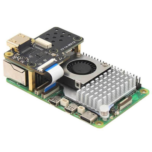 Módulo X1300 Compatível com  e CSI-2, com Suporte para Áudio I2S 1080P A 60 Fps para Raspberry Pi 5 2