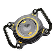 AirTag Holder for Dog Cat Collar with Metal Buckle Aluminum Sheet Waterproof Protective Case for Airtags Collar Holder C
