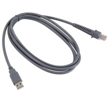 5M USB Barcode Scanner Cable USB-A Male to RJ45 Cable for Datalogic CAB4120 QD2130 QD2110 GPS4490 Barcode Scanner