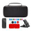 Carrying Case for  2 Accessories Kit for   2 Screen Protector Silicone Case Stand Joystick Cap B 1