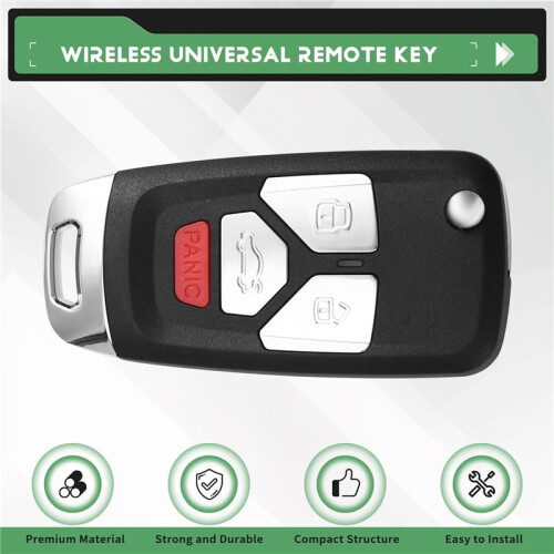 XNAU02EN XN Wireless Universal Remote Key 4 Button for  Style for VVDI Key Tool 1