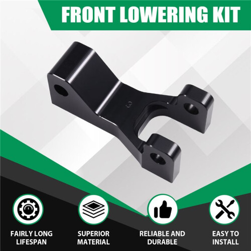 Motorcycle Front Lowering Block Bracket Kit for   450R  YFZ450 Raptor 700 Front Lowering Kit Accessories 1