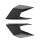 Motorcycle Side Wind Wing Side Spoiler Side Guide Wing Spoiler for  CBR650R 2019-2023 Motorcycle Accessories 6