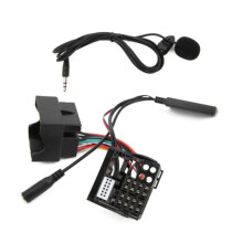 Car Audio Aux Adapter Receiver Radio 5.0 Module Aux Cable with Mic for 307 408 508 C2 C5