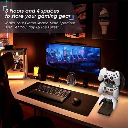 Universal Game Controller Stand for PS5 PS4 PS3  and  Pro Controllers Holder Support for Enhanced Gaming Setup 2