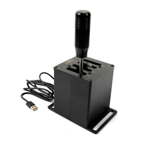 PC Game Simulation Gear Hall Linear Diagram Master USB Plug and  Shift Lever for  Simulation Racing Game