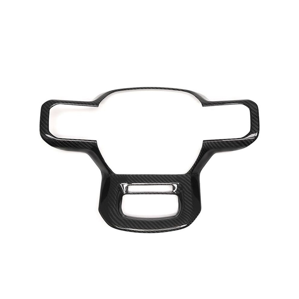 Dry Carbon Fiber Car Steering Wheel Cover Trim For F150 Raptor 2021-2024 Interior Accessories 4713955635291