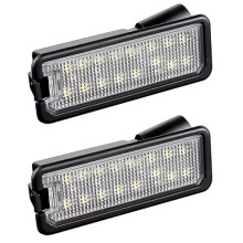 2pcs Car LED Rear License Number Plate Light Lamp CANBus for 6N2 9N 6R 6C B6 B7