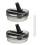 2PCS Cup Lids for  Cup Lids Leakproof,  Cup Lid Replacement for 40oz with 2 Straws 1