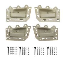 4pcs Beige Inner Door Handle Pull Kit for Grand Cherokee 2005-2010 1JV471J3AA 1JV461J3AA 5HR411J3AK 5HR421J3AK