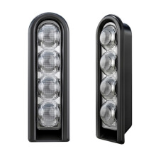 Luz de Freio Traseira de LED para Motocicleta, Luzes de Marcação Laterais para Davidson Street Glide Road Glide Road King 2014-2022