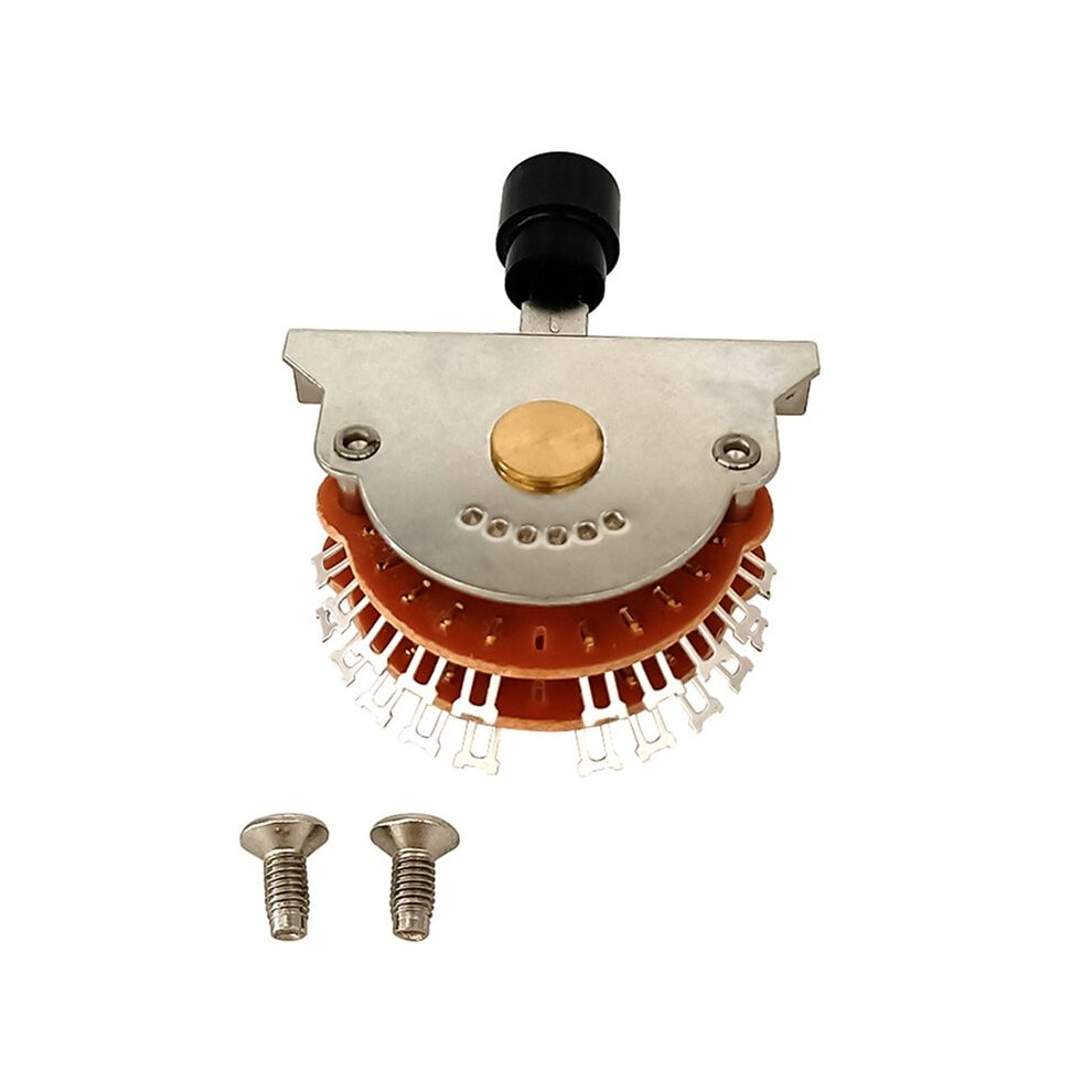 Guitar 5 Way 24 Feet Super Pickup Selector Super 4-Pole Double Wafer Fan-Shaped For St/Tl Guitars 6033882207315