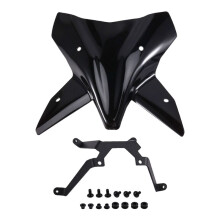 Motorcycle Accessories Sport Windshield WindScreen Visor Viser Kit for 990  990Duke 990  990DUKE 2024- Black