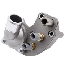 Aluminum Thermostat Housing YU3Z8A586AA 902-204 97-01 for Explorer Mountaineer 4.0L NA Upgraded Coolant Water Pipe