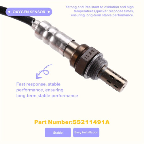55211491A Lambda Oxygen Sensor O2 Sensor for   1100 696 795 796 2009-2013 Motorcycle Accessories 2