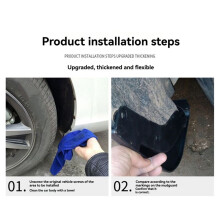 4Pcs Car Mudguards Wheel Mud  with Screws for   V-Class V300L 2024-
