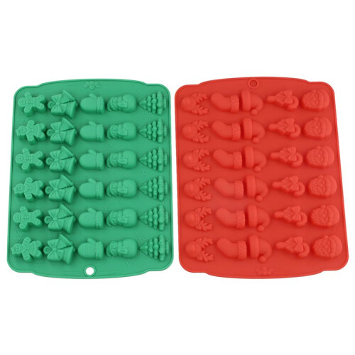 Christmas Cookie Candy Mold Self-Made Baking Mold  DIY Jelly Drop Mold