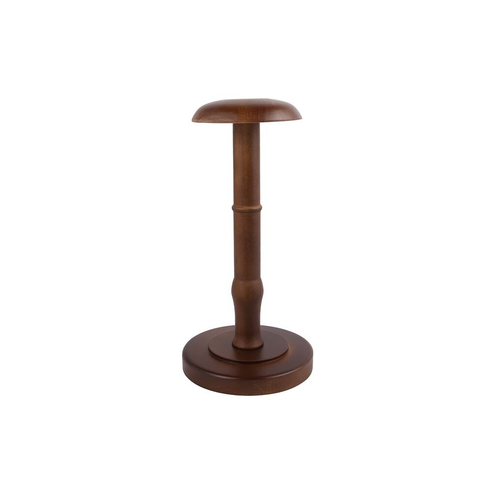Brecantia Unisex Vintage Wooden Hat Holder Wig Holder Display Stand Display Stand