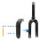 Front Fork Protection Cover Shell Reflective Sticker Screw Cover Screw Tools for  MAX G30 Electric Scooter 5