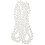 Lunga collana di perle artificiali Accessori per gioielli  per ragazza Flapper Suit 1920s 1