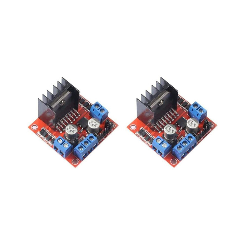 2Pack L298n Motor Drive Controller Board Module Dual H Bridge Stepper For Ar-Duino Electric Projects Car Robot 6032427066776