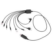 Eight in One USB Programming Cable Compatible for Walkie Talkie TYT QYT Radio