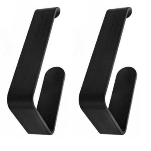 Acrylic Self-Adhesive Curtain Holdbacks - No Drill & Easy Install Curtain Tiebacks, Modern Design Curtain Tie Backs 2