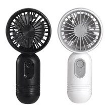 Lot de 2 Ventilateurs Portables Portables, Ventilateur Personnel Rechargeable USB avec 3 Vitesses pour /Camping/ExtéRieur