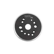 Aluminum 7075-T6 Motor Fixing Cover for 1/5 X-MAXX 1/6 XRT Upgrade Parts Accessories, Black