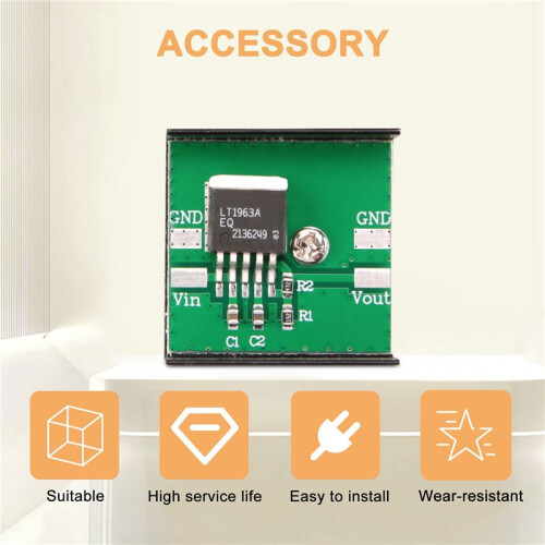 5PCS Ultra Low Noise Power Module LT1963 Power Board / 5V Power Module 1