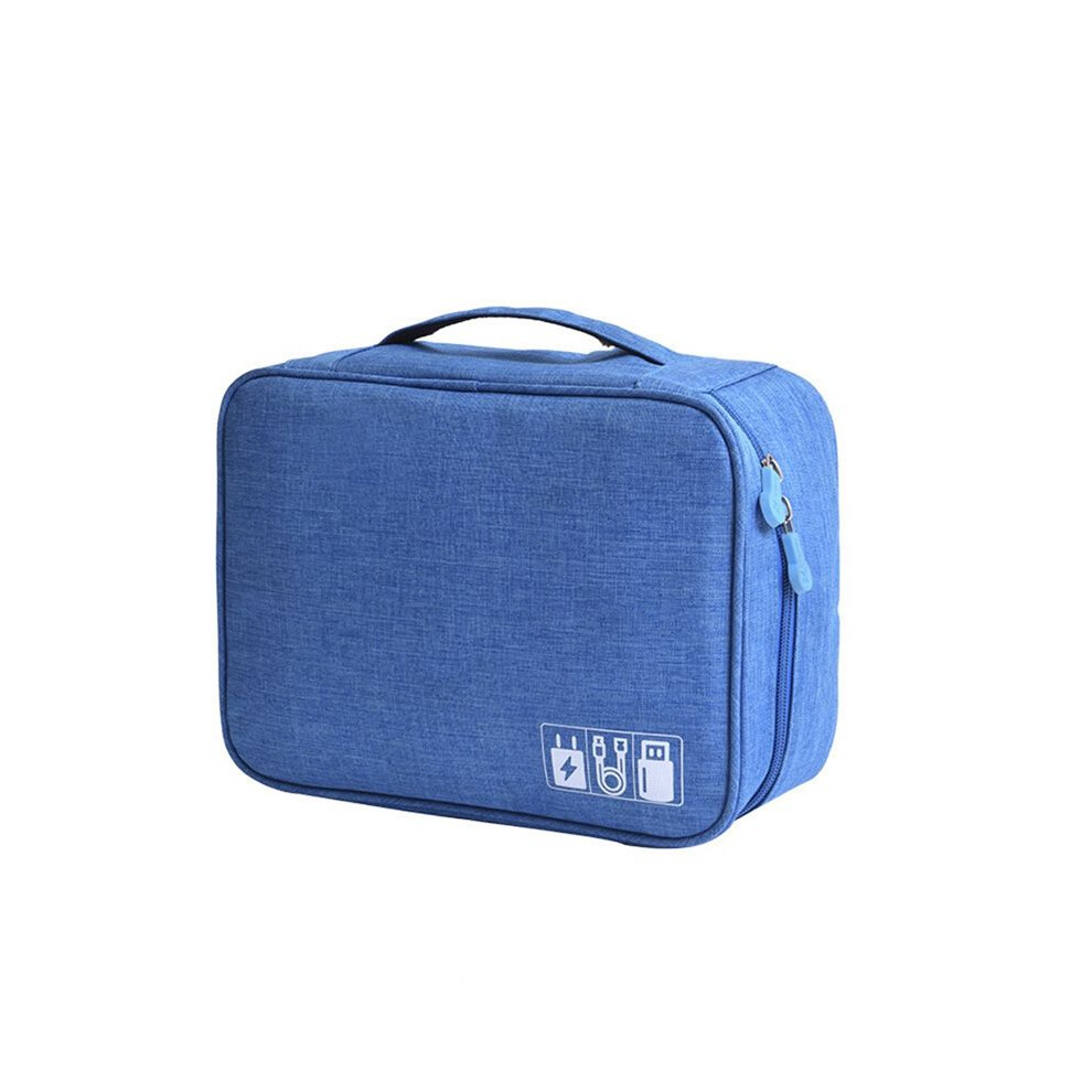 Portable Cable Storage Bag Waterproof Usb Data Charger Plug Organizador For Travel Electronic Organizer Light 6032199709833