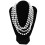 Lunga collana di perle artificiali Accessori per gioielli  per ragazza Flapper Suit 1920s 4