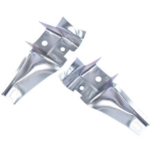 2Pcs Car Bumper Bracket Holder Replacement for - W201 190 2016261414 2016261514 Bumper Welding