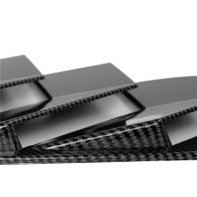 Copertura 'Otturatore Della Feritoia Della Finestra Laterale di Ventilazione Laterale Posteriore In Fibra di Carbonio per Focus MK3 ST