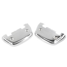 OsłOny PodnóżKa PasażEra Motocykla do Electra Glide Street Glide Road Ultra Softail Chrome NakłAdka na Stopę w KształCie Litery D