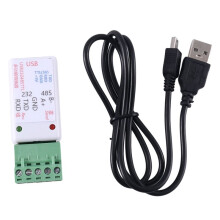 3 in 1 USB 232 485 zu RS485 / USB zu RS232 / 232 zu 485 Konverteradapter Ch340 W/LED für WIN7, Linux-SPS-Zugriffskontrolle