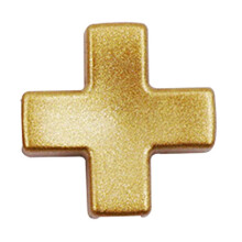 For  One Elite Series 2 2PCS D-Pad Gaming Metal Controller Parts Replacement Controller Component Set Gold