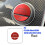Car Interior Engine One Start Stop Key Button Sticker for - C E GLC-Class W206 W214 X254 2022-2024 Red 2