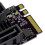 M.2 ein Key + E Key auf  3 Adapter JM582 Chips 2   III Revisionskarte Computer ZubehöR 3