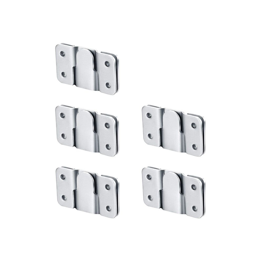 20Pcs Art Gallery Painting Interlocking Hook Wall Photo Frame Z Clip Stainless Steel Flush Mount Bracket Picture Hanger 6034194415641
