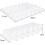 60 Pack Plastic Egg Cartons Cheap Bulk One Dozen Clear Empty Egg Cartons for Chicken Eggs 7