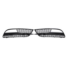 1Pair Car Front Bumper Fog Light Grille Cover Front Bumper Lower Grid for A5 2012-2015 8T0807681H 8T0807682H