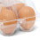 60 Pack Plastic Egg Cartons Cheap Bulk One Dozen Clear Empty Egg Cartons for Chicken Eggs 5