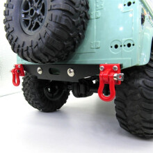 Metal Rear Bumper with Tow Hook for MN D90 D91 D96 MN98 MN99S MN45 1/12 RC Car Upgrade Parts Accessories,B