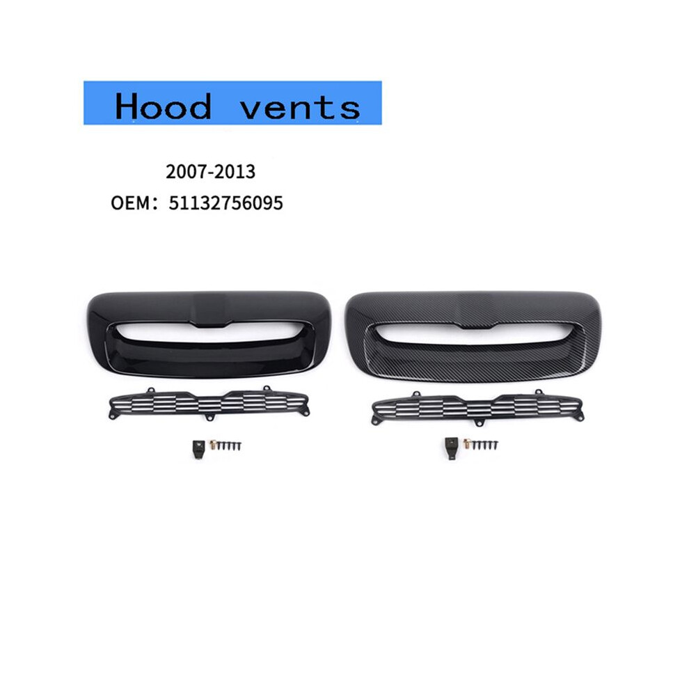 Style For Cooper S R55 R56 R57 R58 2007-2013 Hood Air Intake Vent Scoop Black 6033059075365