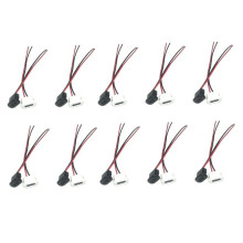 20PZ USB 2.0 Tipo di Filo Saldato A Pressione Diretta Lampada Madre Giocattolo Porta di Ricarica Lampada da Tavolo Porta di Ricarica per Strumenti