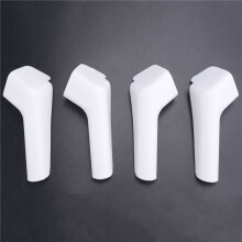 RV Gutter Spouts, RV Rain Gutter Downspout with Extensions, Rain Gutter Dwonspout Diverter 2 Right&2 Left Gutters White