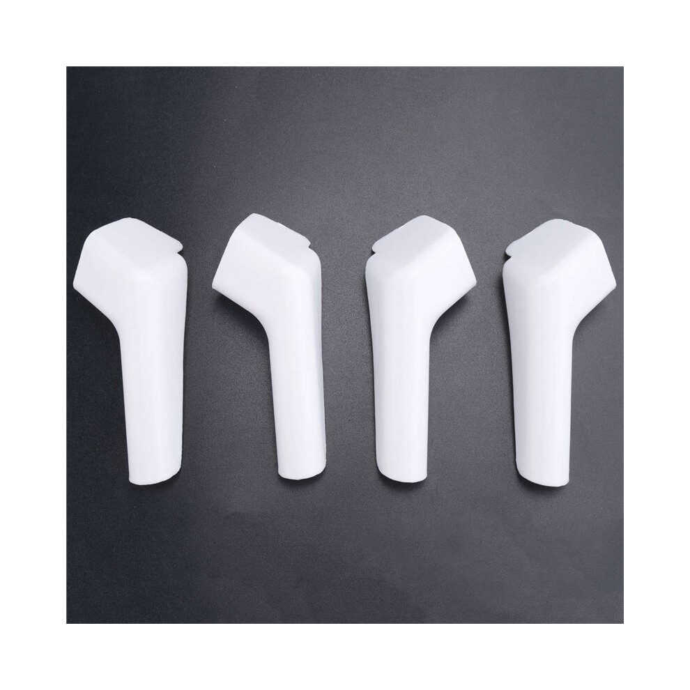 Rv Gutter Spouts, Rv Rain Gutter Downspout With Extensions, Rain Gutter Dwonspout Diverter 2 Right&2 Left Gutters White 6031602058346