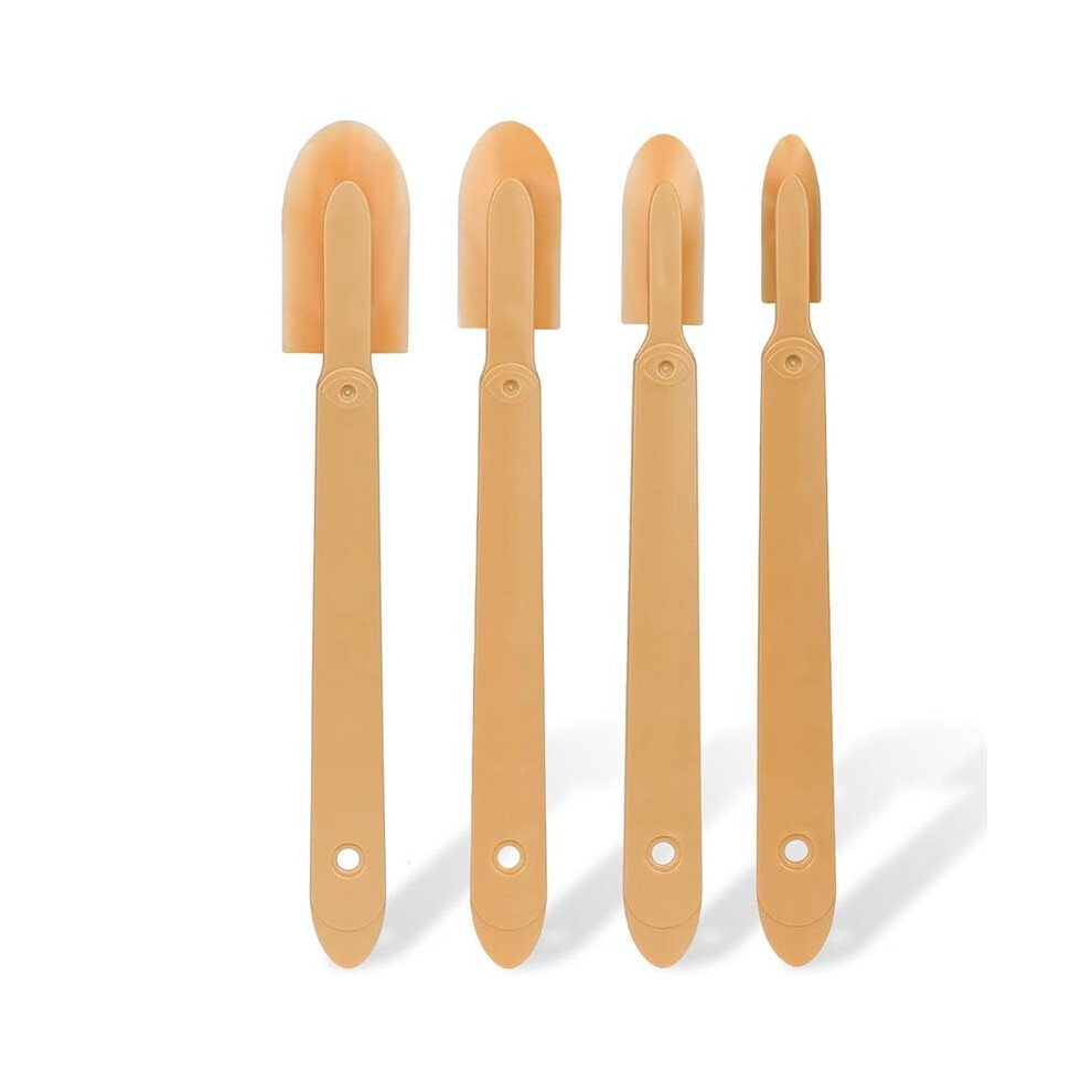 Silicone Caulking Tool, 4 Sizes Caulk Remover Tool Sealant Finishing Tool Set Caulk Applicator Spreader Rubber Spatulas 6031484113324